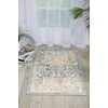 image:imageNourison Home Graphic Illusions Ivory 23 x 39 Area Rug  Easy Clean Non Shedding Bed Room Living Room Dining Room Kitchen 2 x 4Grey