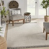 image:imageNourison Home Paxton Geometric Taupe 22 x 45 AreaRug EasyCleaning Non Shedding Bed Room Living Room Dining Room Kitchen 2x4Taupe