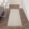 image:imageNourison Home Paxton Geometric Taupe 22 x 45 AreaRug EasyCleaning Non Shedding Bed Room Living Room Dining Room Kitchen 2x4Taupe