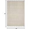 image:imageNourison Home Paxton Geometric Taupe 22 x 45 AreaRug EasyCleaning Non Shedding Bed Room Living Room Dining Room Kitchen 2x4Taupe