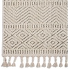 image:imageNourison Home Paxton Geometric Taupe 22 x 45 AreaRug EasyCleaning Non Shedding Bed Room Living Room Dining Room Kitchen 2x4Taupe