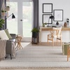 image:imageNourison Home Paxton Geometric Taupe 22 x 45 AreaRug EasyCleaning Non Shedding Bed Room Living Room Dining Room Kitchen 2x4Taupe