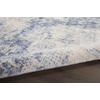 image:imageNourison Home Sleek Textures Modern IvoryGrey 53 x 73 Area Rug Easy Cleaning Non Shedding Bed Room Living Room Dining Room Kitchen 5x7Ivory Blue