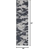 image:imageNourison Home Textured Contemporary Abstract IvoryGrey 710 x 910 Area Rug Easy Cleaning Non Shedding Bed Room Living Room Dining Room Kitchen 8x10BlueGrey