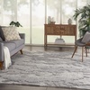 image:imageNourison Home Textured Contemporary Abstract IvoryGrey 710 x 910 Area Rug Easy Cleaning Non Shedding Bed Room Living Room Dining Room Kitchen 8x10GreyIvory