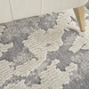 image:imageNourison Home Textured Contemporary Abstract IvoryGrey 710 x 910 Area Rug Easy Cleaning Non Shedding Bed Room Living Room Dining Room Kitchen 8x10IvoryGrey