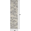 image:imageNourison Home Textured Contemporary Abstract IvoryGrey 710 x 910 Area Rug Easy Cleaning Non Shedding Bed Room Living Room Dining Room Kitchen 8x10IvoryGrey