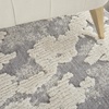 image:imageNourison Home Textured Contemporary Abstract IvoryGrey 710 x 910 Area Rug Easy Cleaning Non Shedding Bed Room Living Room Dining Room Kitchen 8x10IvoryGrey