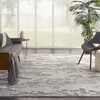 image:imageNourison Home Textured Contemporary Abstract IvoryGrey 710 x 910 Area Rug Easy Cleaning Non Shedding Bed Room Living Room Dining Room Kitchen 8x10IvoryGrey