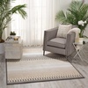 image:imageNourison Home Tranquility Transitional Latte 39 x 59 Area Rug Easy Cleaning Non Shedding Bed Room Living Room Dining Room Kitchen 4x6Latte