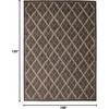 image:imageNourison Home Tranquility Transitional Latte 39 x 59 Area Rug Easy Cleaning Non Shedding Bed Room Living Room Dining Room Kitchen 4x6Latte