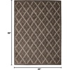 image:imageNourison Home Tranquility Transitional Latte 39 x 59 Area Rug Easy Cleaning Non Shedding Bed Room Living Room Dining Room Kitchen 4x6Latte