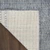 image:imageNourison Home Tulum Denim 10 x 14 Area Rug  Easy Clean Non Shedding Bed Room Living Room Dining Room Kitchen 10 x 14