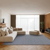 image:imageNourison Home Tulum Denim 8 x 10 Area Rug  Easy Clean Non Shedding Bed Room Living Room Dining Room Kitchen 8 x 10