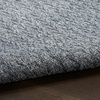 image:imageNourison Home Tulum Denim 8 x Round Area Rug  Easy Clean Non Shedding Bed Room Living Room Dining Room Kitchen 8 x Round
