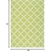 image:imageNourison Home amp Garden IndoorOutdoor Aqua 79 x 1010 AreaRug EasyCleaning Non Shedding Bed Room Living Room Dining Room Kitchen 8x11Light Green