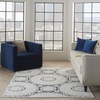 image:imageNourison Home Calobra Taupe 4 x 6 Area Rug  Easy Clean Non Shedding Bed Room Living Room Dining Room Kitchen 4 x 6Blue