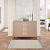 image:imageNourison Home Paxton Geometric Taupe 22 x 45 AreaRug EasyCleaning Non Shedding Bed Room Living Room Dining Room Kitchen 2x4Taupe