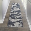 image:imageNourison Home Textured Contemporary Abstract IvoryGrey 710 x 910 Area Rug Easy Cleaning Non Shedding Bed Room Living Room Dining Room Kitchen 8x10BlueGrey