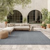 image:imageNourison Home Tulum Denim 10 x 14 Area Rug  Easy Clean Non Shedding Bed Room Living Room Dining Room Kitchen 10 x 14