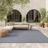 image:imageNourison Home Tulum Denim 8 x 10 Area Rug  Easy Clean Non Shedding Bed Room Living Room Dining Room Kitchen 8 x 10