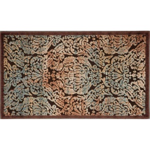 image:imageNourison Home Graphic Illusions Ivory 23 x 39 Area Rug  Easy Clean Non Shedding Bed Room Living Room Dining Room Kitchen 2 x 4Chocolate