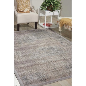 image:imageNourison Home Graphic Illusions Ivory 23 x 39 Area Rug  Easy Clean Non Shedding Bed Room Living Room Dining Room Kitchen 2 x 4Grey