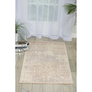 image:imageNourison Home Graphic Illusions Ivory 23 x 39 Area Rug  Easy Clean Non Shedding Bed Room Living Room Dining Room Kitchen 2 x 4Ivory