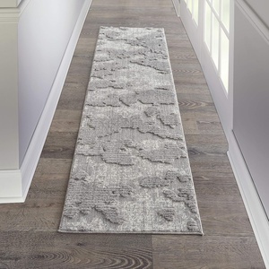 image:imageNourison Home Textured Contemporary Abstract IvoryGrey 710 x 910 Area Rug Easy Cleaning Non Shedding Bed Room Living Room Dining Room Kitchen 8x10GreyIvory