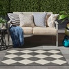 image:imageNourison Home Positano Black 2 x 3 Area Rug  Easy Clean Non Shedding Bed Room Living Room Dining Room Kitchen 2 x 3Black