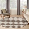 image:imageNourison Home Positano Black 2 x 3 Area Rug  Easy Clean Non Shedding Bed Room Living Room Dining Room Kitchen 2 x 3Natural