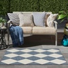 image:imageNourison Home Positano Black 2 x 3 Area Rug  Easy Clean Non Shedding Bed Room Living Room Dining Room Kitchen 2 x 3Navy Blue