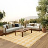 image:imageNourison Home Positano Black 2 x 3 Area Rug  Easy Clean Non Shedding Bed Room Living Room Dining Room Kitchen 2 x 3Yellow