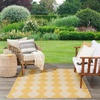 image:imageNourison Home Positano Black 2 x 3 Area Rug  Easy Clean Non Shedding Bed Room Living Room Dining Room Kitchen 2 x 3Yellow