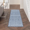 image:imageNourison Home Positano Navy Blue 2 x 3 Area Rug  Easy Clean Non Shedding Bed Room Living Room Dining Room Kitchen 2 x 3Navy Blue