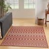 image:imageNourison Home Positano Navy Blue 2 x 3 Area Rug  Easy Clean Non Shedding Bed Room Living Room Dining Room Kitchen 2 x 3Terracotta