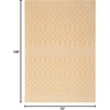 image:imageNourison Home Positano Navy Blue 2 x 3 Area Rug  Easy Clean Non Shedding Bed Room Living Room Dining Room Kitchen 2 x 3Yellow