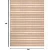 image:imageNourison Home Positano Terracotta Ivory 3 x 5 Area Rug  Easy Clean Non Shedding Bed Room Living Room Dining Room Kitchen 3 x 5Beige Ivory