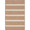 image:imageNourison Home Positano Terracotta Ivory 3 x 5 Area Rug  Easy Clean Non Shedding Bed Room Living Room Dining Room Kitchen 3 x 5Jute Ivory