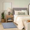 image:imageNourison Home Positano Terracotta Ivory 3 x 5 Area Rug  Easy Clean Non Shedding Bed Room Living Room Dining Room Kitchen 3 x 5Navy Ivory
