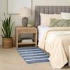 image:imageNourison Home Positano Navy Ivory 2 x 3 Area Rug  Easy Clean Non Shedding Bed Room Living Room Dining Room Kitchen 2 x 3