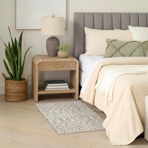 image:imageNourison Home Positano Light Grey 2 x 3 Area Rug  Easy Clean Non Shedding Bed Room Living Room Dining Room Kitchen 2 x 3