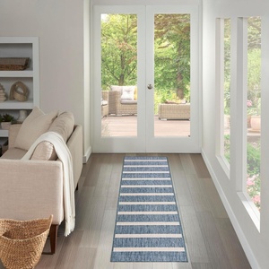 image:imageNourison Home Positano Terracotta Ivory 3 x 5 Area Rug  Easy Clean Non Shedding Bed Room Living Room Dining Room Kitchen 3 x 5Navy Ivory