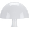 image:imageNourison Home 16 Matte Black Metal Mushroom Table Lamp Modern Retro Desk Light for Bedroom Dining Office EntrywayGlossy White