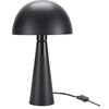 image:imageNourison Home 16 Matte Black Metal Mushroom Table Lamp Modern Retro Desk Light for Bedroom Dining Office EntrywayMatte Black