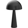 image:imageNourison Home 16 Matte Black Metal Mushroom Table Lamp Modern Retro Desk Light for Bedroom Dining Office EntrywayMatte Black