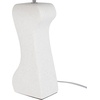 image:imageNourison Home 21 OffWhite Abstract Column Ceramic Table Lamp for Bedroom Living Room Console Entryway