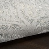 image:imageNourison Home Ambiance Grey Silver 53 x 73 Area Rug Easy Clean Non Shedding Bed Room Living Room Dining Room Kitchen 5 x 7Grey Silver