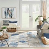 image:imageNourison Home Elation GreyMulti 710 x 910 Area Rug Geometric Modern Easy Cleaning Non Shedding Bed Room Living Room Hallway 710 x 910GreyMulti