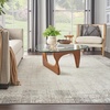 image:imageNourison Home Elation Modern Ivory Grey 8 x 11 Area Rug Easy Cleaning Non Shedding Bed Room Living Room Dining Room Kitchen 8x11GreyNavy